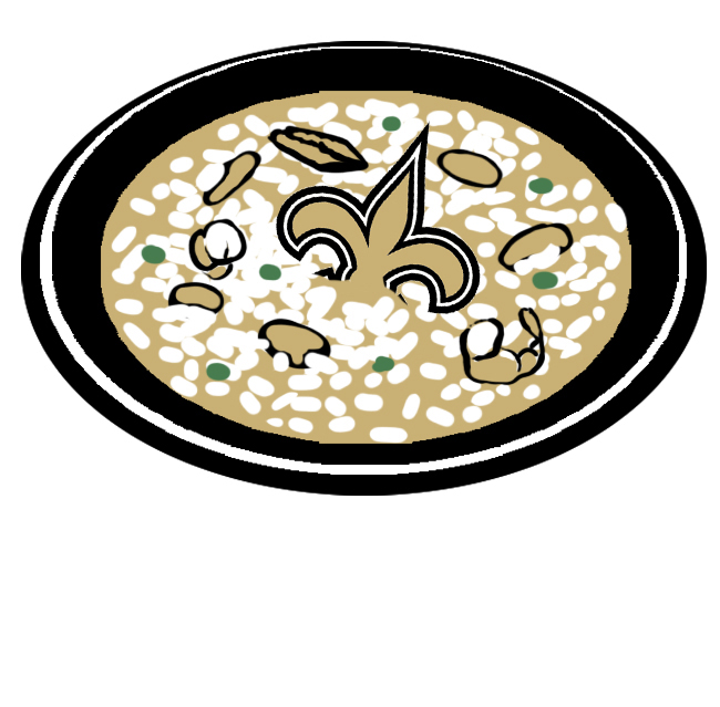 New Orleans Saints Cumbo Logo DIY iron on transfer (heat transfer)